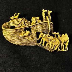Noah's Ark Brooch